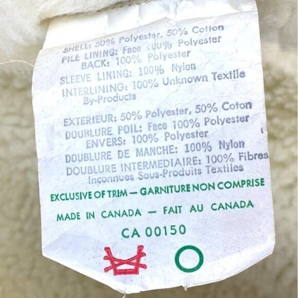 Sears Men's Vintage Brown Wearmaster Full Zip Sherpa Lined Work Jacket US M - Picture 11 of 11